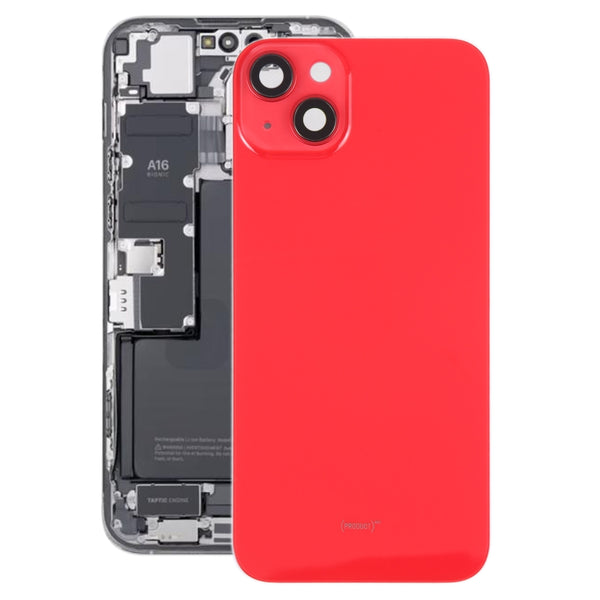 Battery Back Cover With Brackets For Apple iPhone 14 (6.1) Red